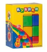 Игровой набор кубиков 24шт