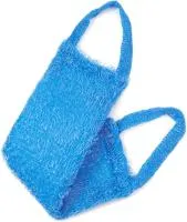 Мочалка для тела TERRY 43х11см синяя