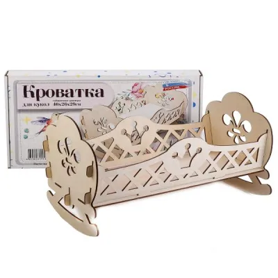 Кроватка для кукол в подар. упак. (Queen // 11492)
