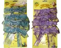 Елочное украшение Бант новогодний 4шт