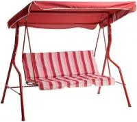 Качели садовые УЮТ Цвет: бордовый Вес: 210кг