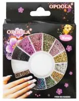 Декор для ногтей Шарики цветные 20