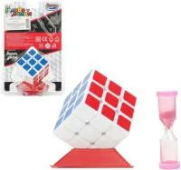 Игра логическая ИГРАЕМ ВМЕСТЕ Кубик Часы песочные 3х3 Размер: 12х18х8см 