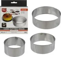 кольца кулинарные 3шт 12.5х5 10.5х5 8.5х5см