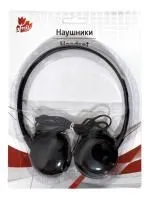 Наушники накладные проводные Цвет черный Дл каб 1,2м Чувс 90 дБ Сопр 32 Ом Част диап 20Гц-20кГц