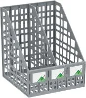 Лоток для бумаг 2 секции СТАММ вертикальный сборный