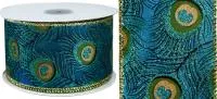 Лента Павлинье перо в катушке 23м