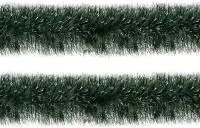 Мишура с иммитацией инея d11.5х200см