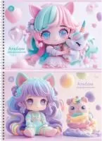 Альбом для рисования 24л А4 BG Little girl