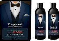 Подарочный набор муж COMPLIMENT №1771-2 New Boss Businessman: шампунь 250мл+гель д/душа 250мл