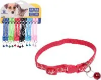 Ошейник Zoo City-Саванна с колокольчиком, микс цветов 