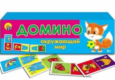 Игра настольная Домино (Окружающий мир // ИН-0973)