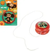 Игрушка ИГРАЕМ ВМЕСТЕ Йо-йо Чебурашка, светящийся, размер: 10х15х4см