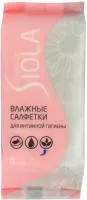 Влажные салфетки SIOLA Silver 8шт для интимной гигиены