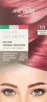 Краска для волос MIRADA Color security стойкая 112мл Тон: 7.5 Красный коралл