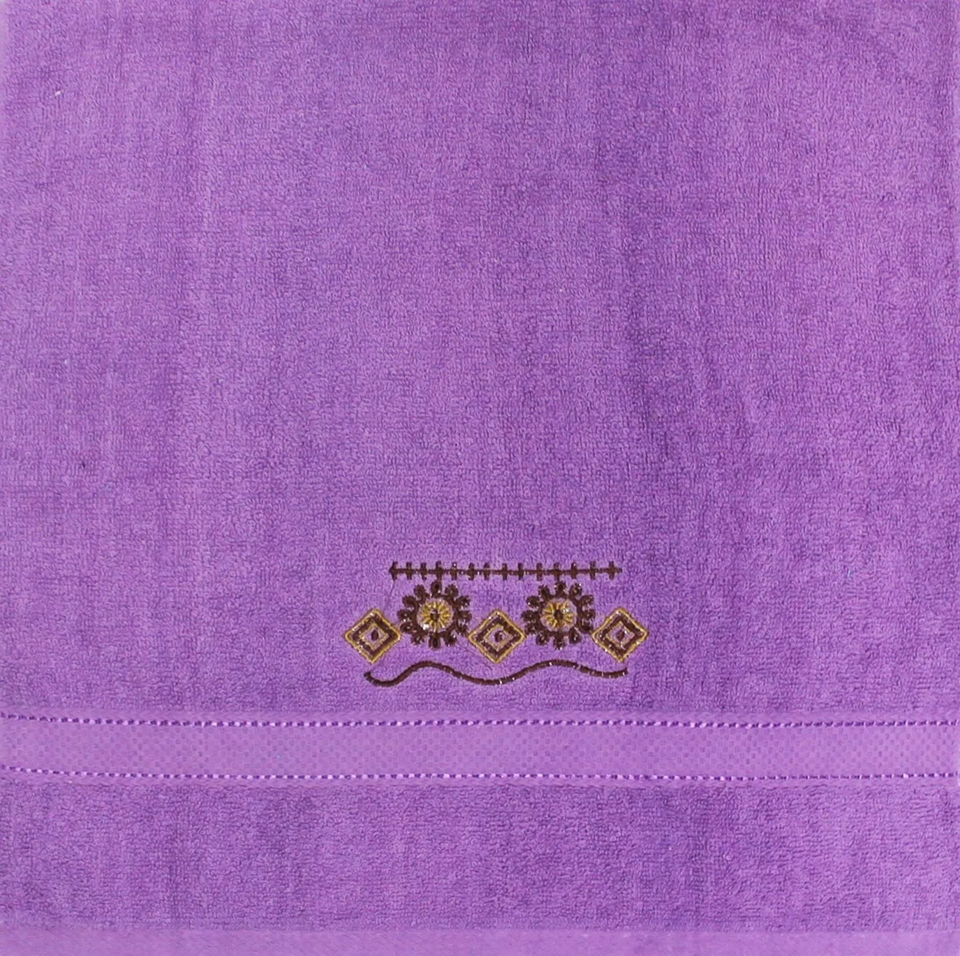 Полотенце махровое 50х100см NataM вес 195г, плотность 390г/м2, 90% хлопок+10% полиэстер