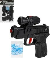 Игрушка Пистолет с орбизами 17х3х15см, 100 пуль, дальность выстрела 16м