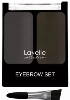Тени для бровей LAVELLE COLLECTION (т.01 графитовый)