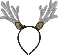 Новогодний аксессуар: Ободок Рождественский олень 
