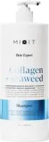Шампунь для волос MIXIT Hair Expert 1000мл увлажняющий Collagen & Seaweed 
