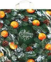 Пакет 38х42см 40мкм ПНД с петлевыми ручками НГ