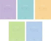 Тетрадь 12л клетка ХАТБЕР PUREcolour