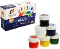 Гуашь 6цв 20мл ЛУЧ