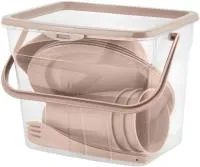 набор для пикника sugar&spice vanilla на 3 персоны, 11 предметов, латте