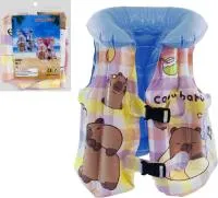 Жилет надувной для плавания Цвет: голубой