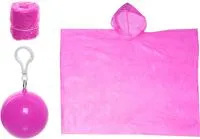 Дождевик-пончо Шар 120см 20мкрн, розовый / ДоброСад