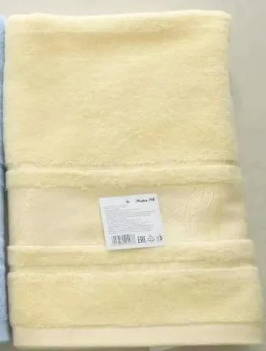 Полотенце махровое бамбук 33х74см вес 110 г плотность 450 г/м2 60% хлопок, 40%