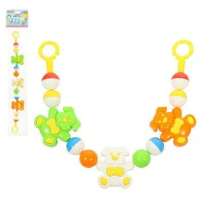 Погремушка ПОЛЕСЬЕ подвеска 54см (Любимые собачки // 71545)