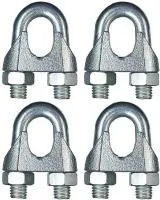 Зажим для канатов DIN741 М5мм 4шт Пакет