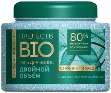 Гель для волос ПРЕЛЕСТЬ Био 250мл (СФ Морские минералы // 020834)