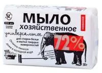 Мыло хозяйственное 72% 180г универсальное НК