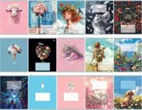 Тетрадь 12л клетка BG Super Mix-20