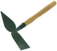 мотыжка комбинированная с деревянной ручкой