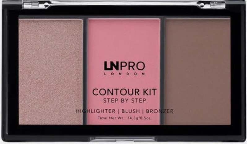 Палетка для контурирования лица ЛН Проф Contour Kit 14.3г 