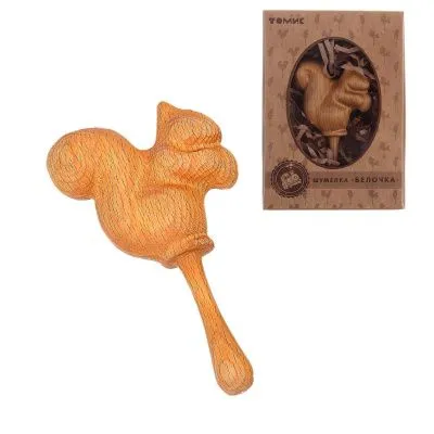 Игрушка шумелка береза (Белочка // 704-1)