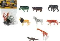 Игровой набор ИГРАЕМ ВМЕСТЕ Рассказы о животных Дикие животные 8шт пластизоль