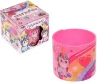Игрушка ИГРАЕМ ВМЕСТЕ Пружинка Единороги, размер: 8х7х8см