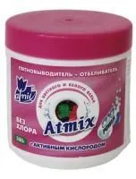 Отбеливатель-пятновыводитель Atmix кислородный в банке