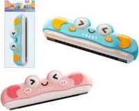 Игрушка Гармошка губная 2 цвета Размер: 15,5х2,6х18,5см