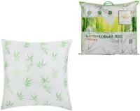 Подушка Бамбук 68х68см лебяжий пух и бамбуковое волокно на молнии/Эльф