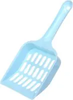 Совок для кошачьего туалета ДОНКОТТИКО 19,5х8,8см Цвет: голубой (лейбл)