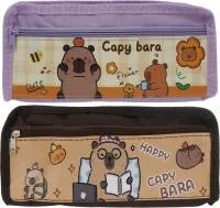Пенал Капибара, размер: 21х10х4см