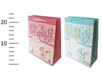 Пакет подарочный 23х18х10см Baby