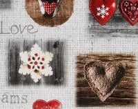 Рельефная клеенка из пвх натам 137см в рулоне 20м с узором