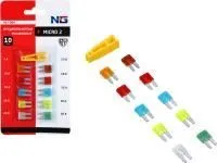 предохранители ng micro2 флажковые 10шт купить