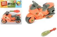 Игрушка конструктор Мотоцикл 20х20х8,5см